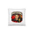 Pottjung mit Bergbau-Motiv – Dekokissen 14 × 14 Zoll mit Füllung