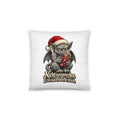 Glühwein-Gargoyle – Dekokissen 14 × 14 Zoll mit Füllung