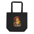 Regentanz der Ente – Bio-Baumwolltasche – Frontdruck