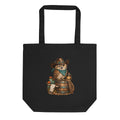 Saloon-Eule – Bio-Baumwolltasche – Frontdruck