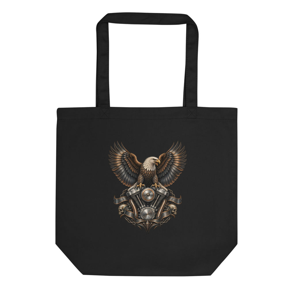 Adler der Landstraße – Bio-Baumwolltasche – Frontdruck
