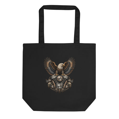Adler der Landstraße – Bio-Baumwolltasche – Frontdruck