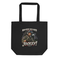 Man nennt mich auch Jockey! – Bio-Baumwolltasche – Frontdruck