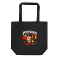 Pottsohn mit Bergmannsmotiv – Bio-Baumwolltasche – Frontdruck