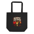 Kumpel für immer mit Bergbau-Motiv – Bio-Baumwolltasche – Frontdruck