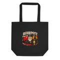 Ruhrpott Bergmann mit Herz und Grubenlampe – Bio-Baumwolltasche – Frontdruck