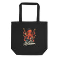 Bass-Krake – Bio-Baumwolltasche – Frontdruck