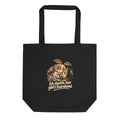 Überstunden-Motte – Bio-Baumwolltasche – Frontdruck