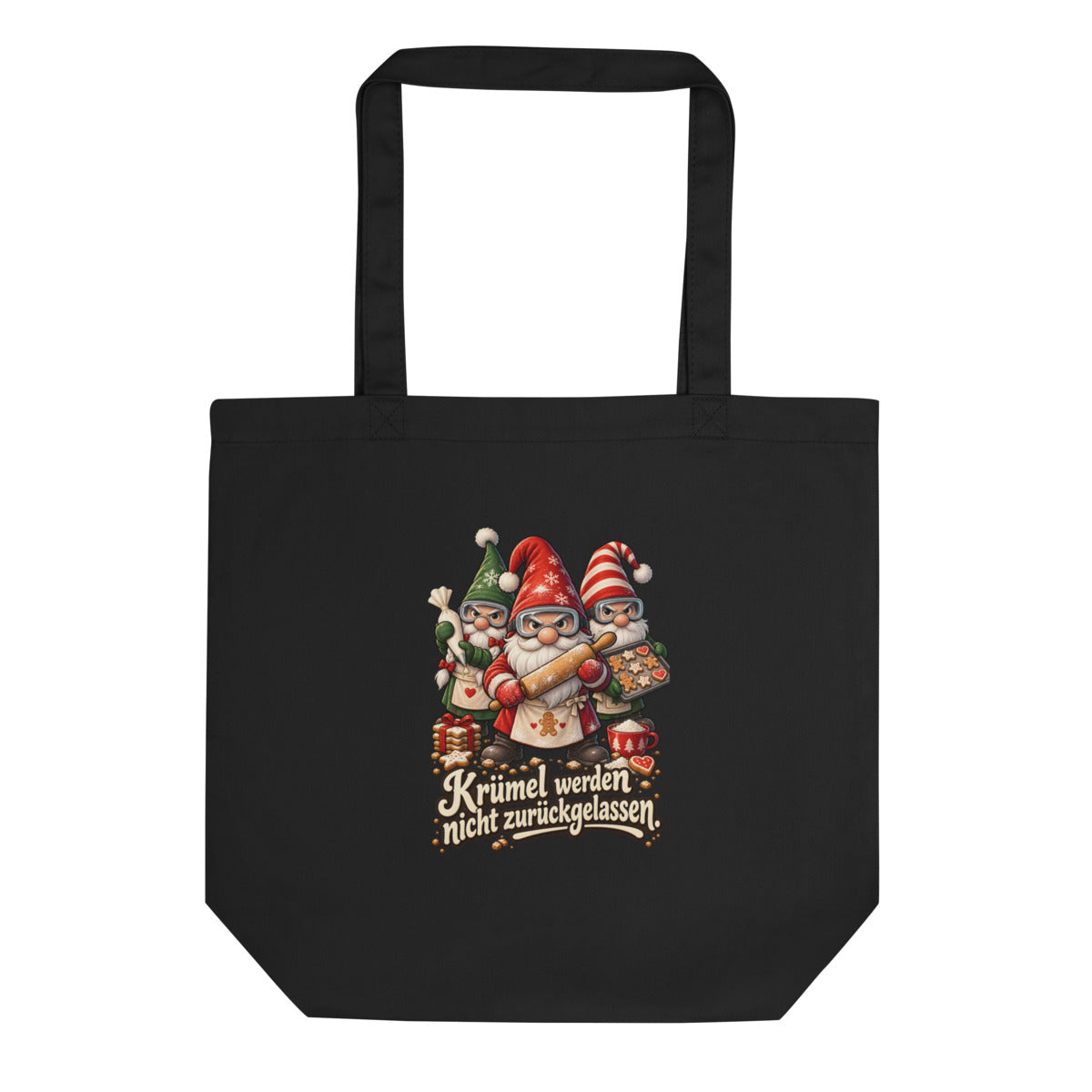 Plätzchen-Sondereinsatzkommando – Bio-Baumwolltasche – Frontdruck
