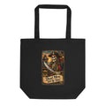 Piraten-Skelett mit Schriftzug "Dead Men Tell No Tales" – Bio-Baumwolltasche – Frontdruck