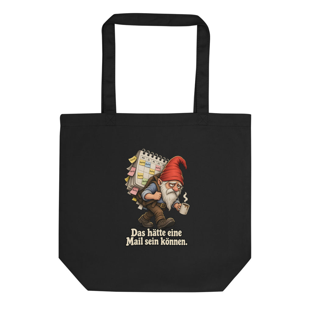 Meeting-Wichtel – Bio-Baumwolltasche – Frontdruck