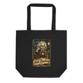 Skelett Einstein mit Zunge raus und Schriftzug Still Thinking – Bio-Baumwolltasche – Frontdruck