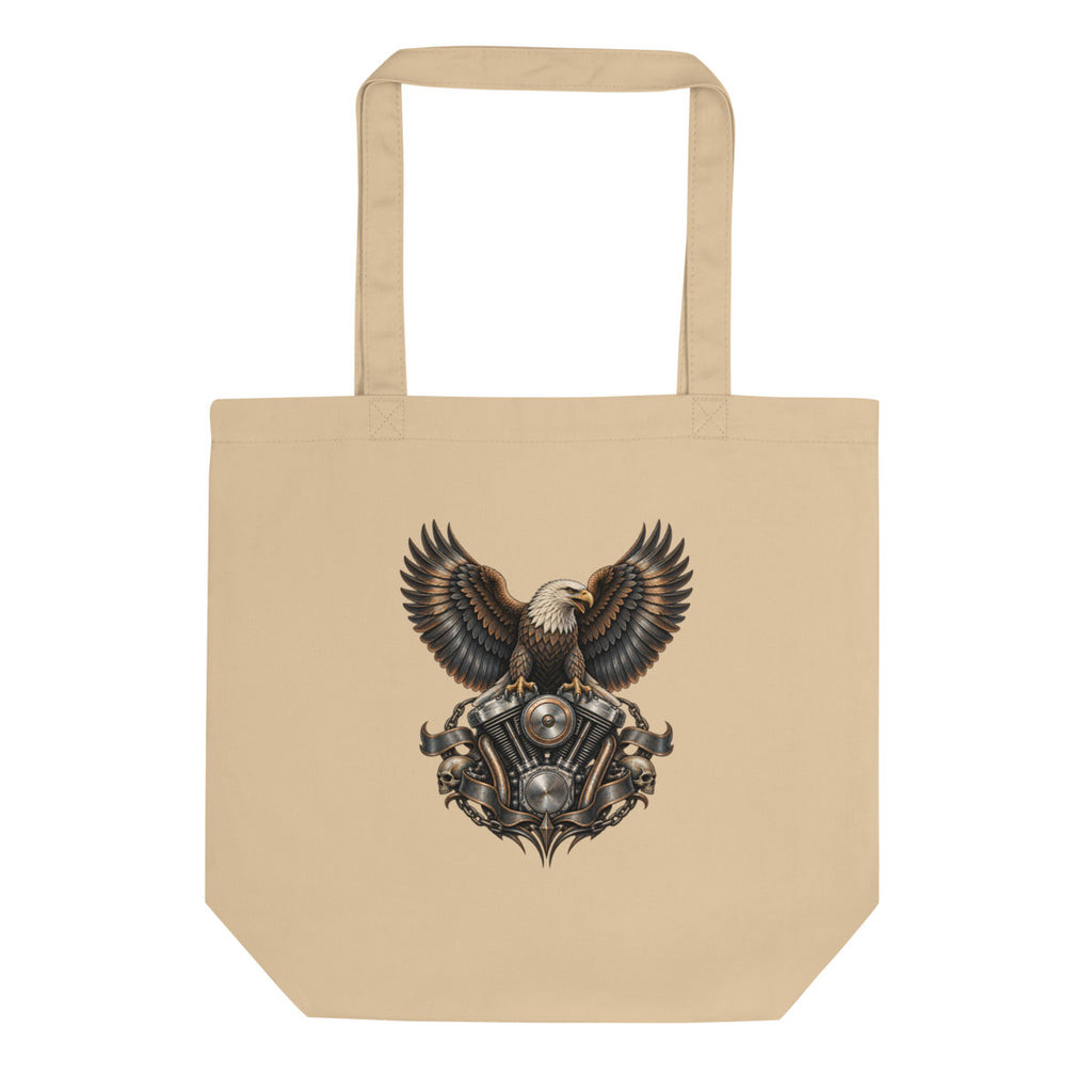 Adler der Landstraße – Bio-Baumwolltasche – Frontdruck