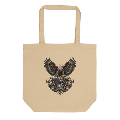 Adler der Landstraße – Bio-Baumwolltasche – Frontdruck