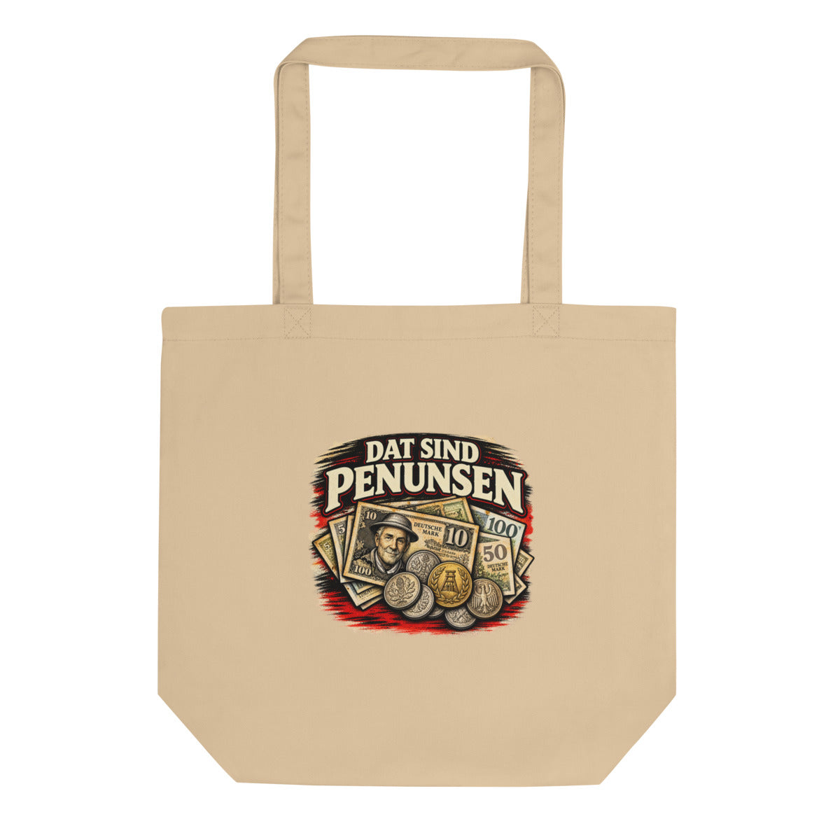 Dat sind Penunsen – Bio-Baumwolltasche – Frontdruck