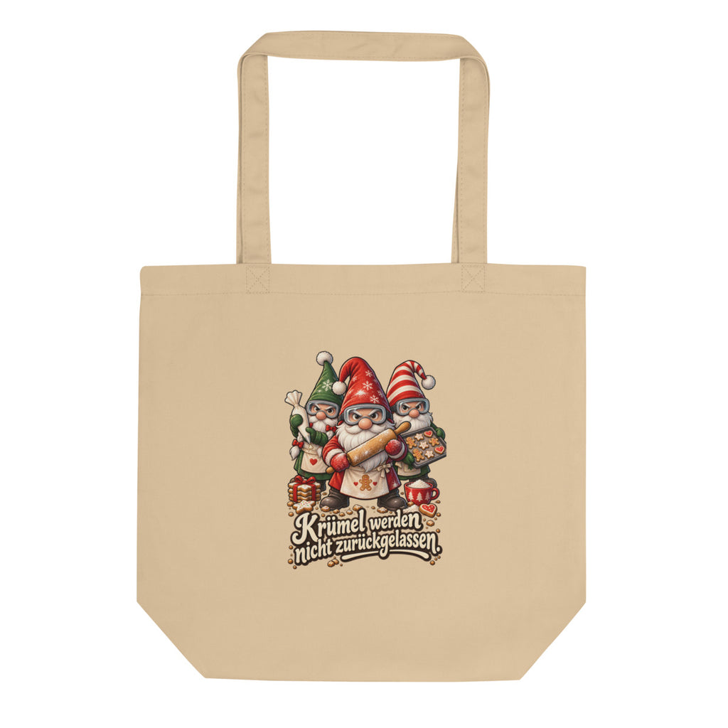 Plätzchen-Sondereinsatzkommando – Bio-Baumwolltasche – Frontdruck