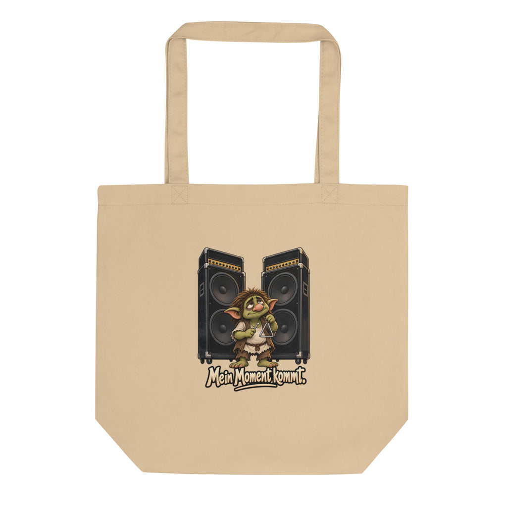 Triangel-Troll – Bio-Baumwolltasche – Frontdruck