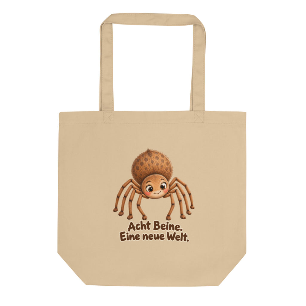 Acht Beine. Eine neue Welt – Bio-Baumwolltasche – für Eltern