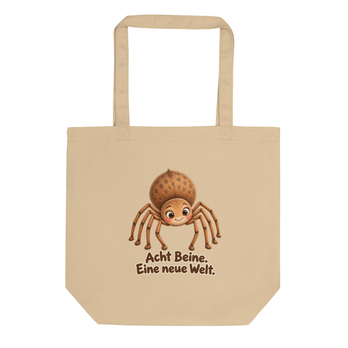 Acht Beine. Eine neue Welt – Bio-Baumwolltasche – für Eltern