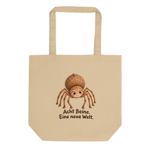 Acht Beine. Eine neue Welt – Bio-Baumwolltasche – für Eltern