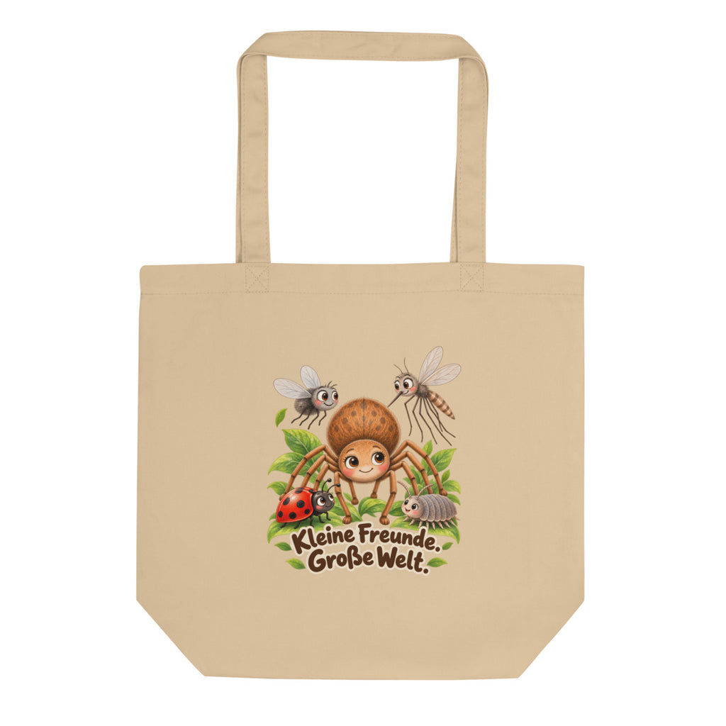 Kleine Freunde. Große Welt – Bio-Baumwolltasche – für Eltern