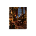 Weihnachtliches Musikzimmer – Poster 8 × 10 Zoll