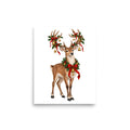 Weihnachtshirsch – Poster 8 × 10 Zoll