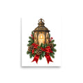 Weihnachtslaterne – Poster 8 × 10 Zoll