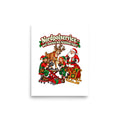 Nordpolservice – wir machen den Schlitten flott! – Poster 8 × 10 Zoll