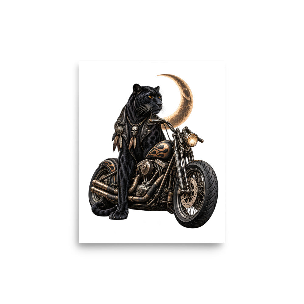 Mitternachtsmotor – Poster 8 × 10 Zoll