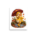 Regentanz der Ente – Poster 8 × 10 Zoll