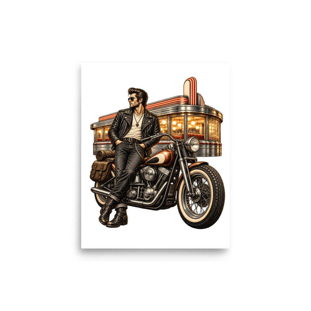 Letzte Runde im Diner – Poster 8 × 10 Zoll