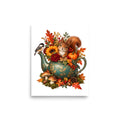 Herbstzauber im Teekessel – Poster 8 × 10 Zoll