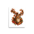 Hirsch im Kupferlaub – Poster 8 × 10 Zoll