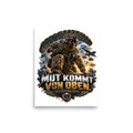 Mut kommt von oben - Fallschirmjäger – Poster 8 × 10 Zoll