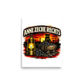 Anne Zeche Rechts – Poster 8 × 10 Zoll