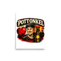 Pottonkel mit Bergmannsmotiv – Poster 8 × 10 Zoll