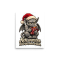 Glühwein-Gargoyle – Poster 8 × 10 Zoll