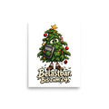 Weihnachtsbaum auf Jobsuche – Poster 8 × 10 Zoll