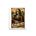 Skelett Mona Lisa - Timeless Beauty – Poster 8 × 10 Zoll