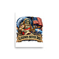 Legends Never Die - Astronaut mit Skelett und Gitarre – Poster 8 × 10 Zoll