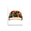Legends Never Die - Skelettfreunde – Poster 8 × 10 Zoll