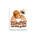 Zusammen wird die Welt größer – Poster 8 × 10 Zoll – für Eltern