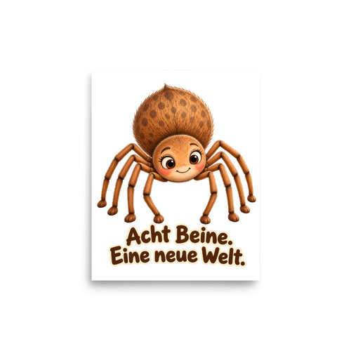 Acht Beine. Eine neue Welt – Poster 8 × 10 Zoll – für Eltern