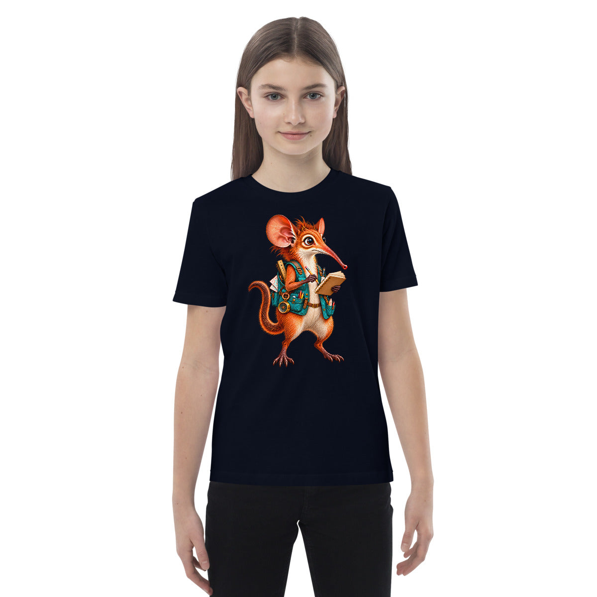 Die Wilde Acht – Der Tüftler – Bio-Kinder-T-Shirt – Frontdruck