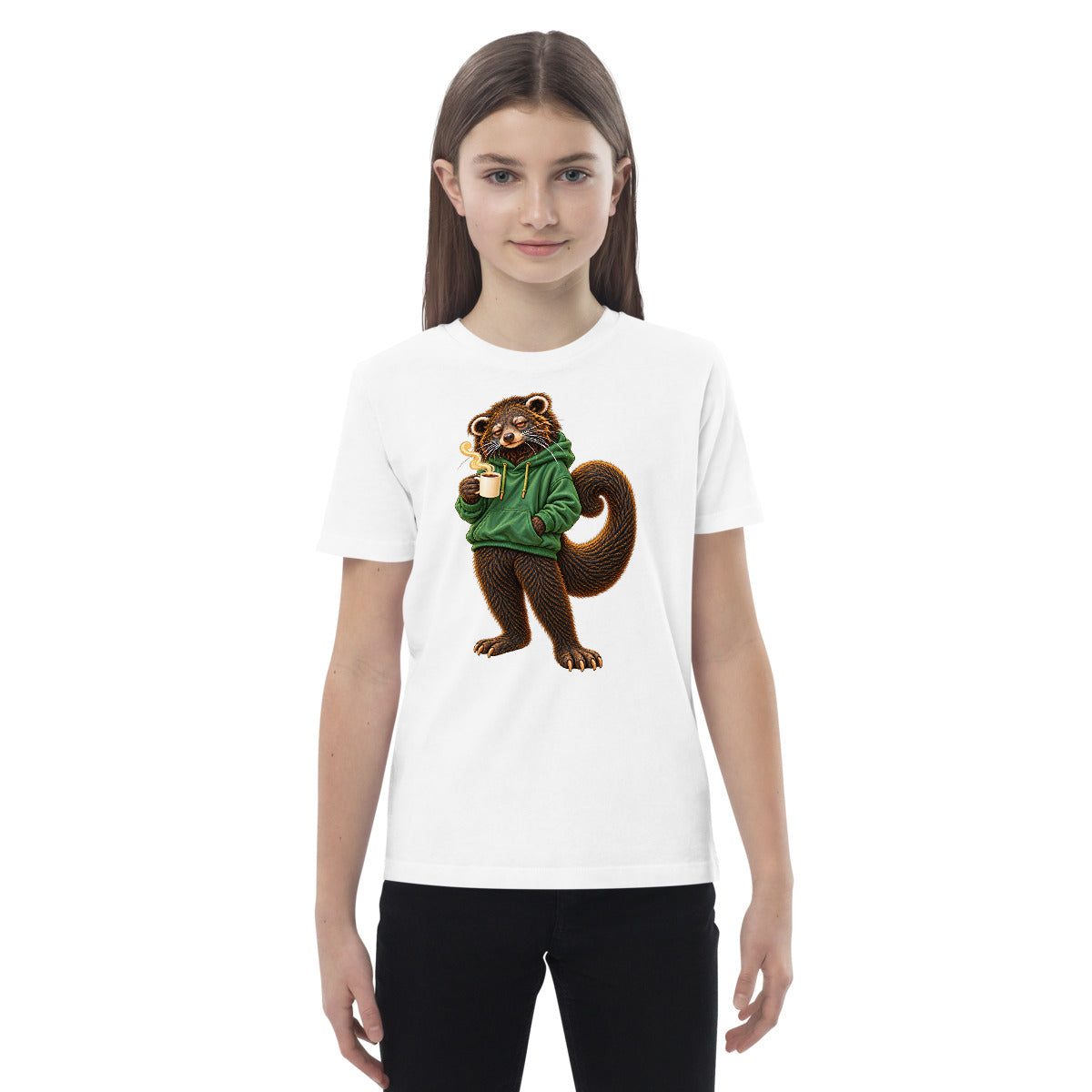 Die Wilde Acht – Die Herzensheldin – Bio-Kinder-T-Shirt – Frontdruck