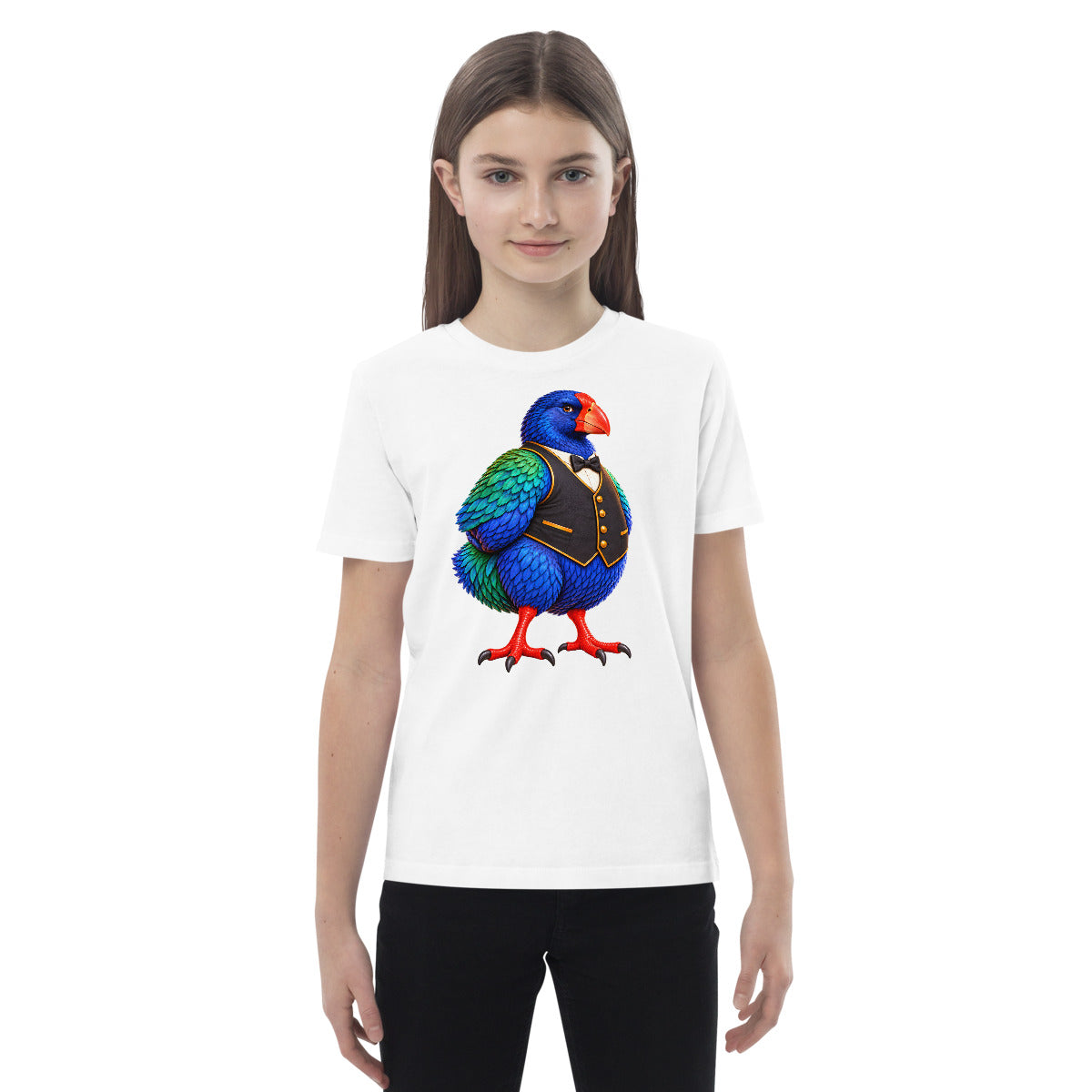 Die Wilde Acht – Der Beobachter – Bio-Kinder-T-Shirt – Frontdruck