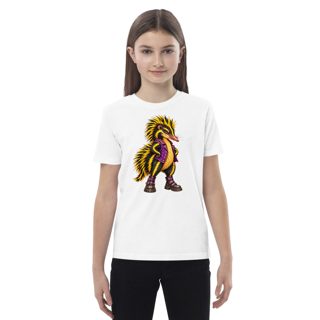 Die Wilde Acht – Die Spaßmacherin – Bio-Kinder-T-Shirt – Frontdruck
