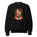 Winterfuchsduo – Sweatshirt – großer Frontdruck
