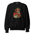 Weihnachtsdackel – Sweatshirt – großer Frontdruck